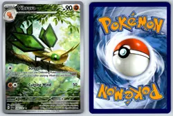 Vibrava Surging Sparks 206/191 Illustration Rare Pokemon Card NM - Image 3