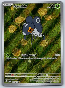 Nymble (Illustration Rare) Phantasmal Flames 096/094 IR Pokemon Card NM - Image 1