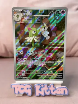 Kirlia 212/198 Scarlet & Violet Base Set Illustration Rare Card 'A' - TCGKITTEN - Image 1