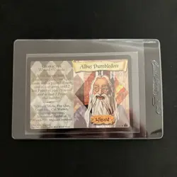 Albus Dumbledore 1/80 - Rare Adventure At Hogwarts Harry Potter Trading Card - Image 1