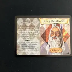 Albus Dumbledore 1/80 - Rare Adventure At Hogwarts Harry Potter Trading Card - Image 2