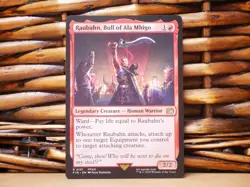 MTG Raubahn, Bull of Ala Mhigo 0151 RARE | NM Near Mint | FIN | 2025 - Image 1
