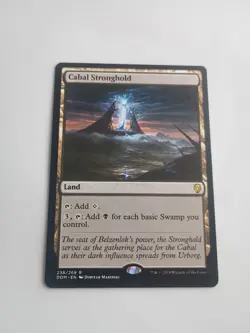 MTG Cabal Stronghold Dominaria Regular NM x1 - Image 1