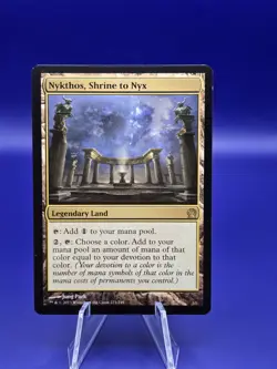 Nykthos, Shrine to Nyx - MTG Theros (2013) Regular Lightly Played - Image 1
