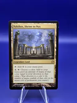 Nykthos, Shrine to Nyx - MTG Theros (2013) Regular Lightly Played - Image 2