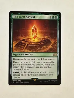 MTG The Earth Crystal 184 NONFOIL Universes Beyond: Final Fantasy NM - Image 1
