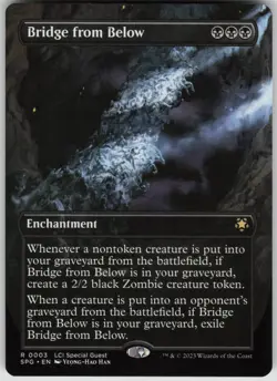 MTG Bridge from Below Borderless NM Special Guests Magic 3 - Image 1