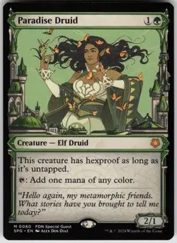 MTG Paradise Druid Showcase NM Special Guests Magic 80 - Image 1