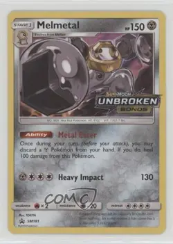Melmetal Pokemon Sun & Moon Black Star Promo #SM181 - Image 1