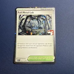 Full Metal Lab Holo Pokemon Prize Pack Series 5 Promo Pokemon Card NM/LP Stamp - Image 1