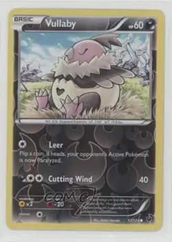 Vullaby Reverse Foil Pokemon XY Fates Collide #57 - Image 1