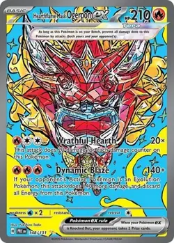 Hearthflame Mask Ogerpon ex (#148/131) - Ho SV - Prismatic Evolutions LP Pokemon - Image 1