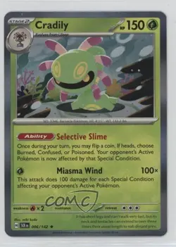 Cradily Holo Pokemon SV07: Stellar Crown #006 - Image 1