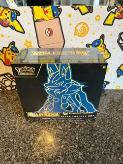 Pokemon Center Exclusive Mega Evolution ETB (Mega Lucario) - Sealed - Image 1