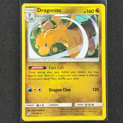 Dragonite - 119/181 - Cosmos Holo - Promo - Team Up - Pokemon Card - NM/M - Image 1