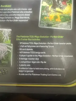 Perfect Order ETB Pokemon TCG Mega Evolution - Image 3