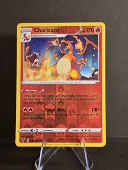 Charizard 025/185 Reverse Holo Rare - Vivid Voltage VIV Pokemon TCG LP - Image 1