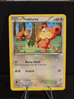Teddiursa RC15/RC25 Holo Radiant Collection Legendary Treasures Pokemon TCG LP - Image 1