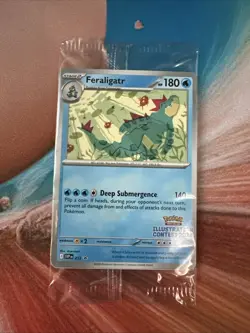 Pokemon TCG 2024 Illustration Contest Feraligatr, Pikachu, Toxtricity SEALED - Image 1
