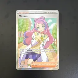 Pokemon Miriam 238/198 SV01 Trainer Full Art Holo Ultra Rare - Image 4