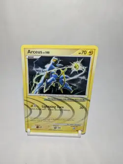 Pokemon TCG Arceus AR6 Arceus Set Holo Rare Holo Basic 70 HP Lightning Turn 30 - Image 1
