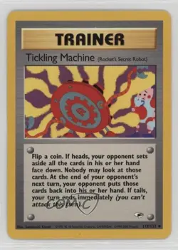 Tickling Machine Pokemon Gym Heroes #119 2000 - Image 1