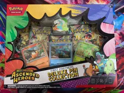 Pokemon Ascended Heroes First Partners Deluxe Pin Collection - CHEAP - Image 1
