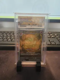 Ninetales Illustration Rare 199/197 2023 Obsidian Flames Ace 8 NM-MT Pokemon TCG - Image 1