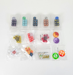 Pokemon TCG Dice / Damage Counter Sets x 10 Vstar Marker Bundle (All Different) - Image 1