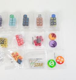 Pokemon TCG Dice / Damage Counter Sets x 10 Vstar Marker Bundle (All Different) - Image 3