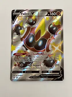 Falinks V - SV115/SV122 Shining Fates FULL ART SHINY Pokemon - NM - Image 1