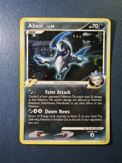 Pokemon TCG Absol G 1/147 Supreme Victors Holo - Image 1