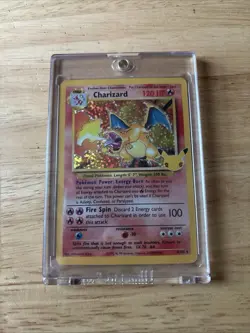 Pokemon TCG Charizard Base Set Holo Rare 4/102 Celebrations - Image 1