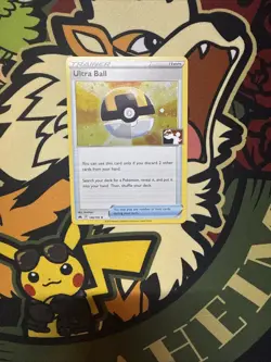 SWIRL Ultra Ball 146/159 Play! Prize Pack Series 4 Promo Cosmos Holo Pokemon NM - Image 1