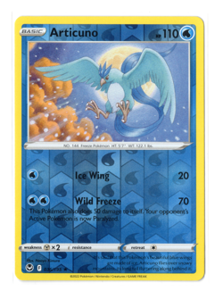 ARTICUNO REVERSE HOLO SILVER TEMPEST 036/195 Pokemon TCG - Image 1