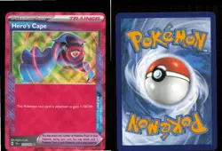 Hero's Cape 152/162 ACE SPEC Rare Temporal Forces Pokemon Near Mint - Image 3