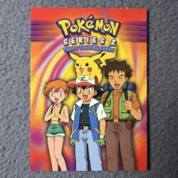 Pokemon SERIES 2 CHECKLIST NON-Holo Topps Blue Logo 1st TV Animation 2000 RARE - Image 1