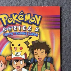 Pokemon SERIES 2 CHECKLIST NON-Holo Topps Blue Logo 1st TV Animation 2000 RARE - Image 4