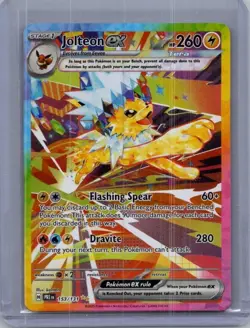 Pokemon TCG Jolteon ex Special Illustration Rare 153/131 Prismatic Evolutions - Image 1