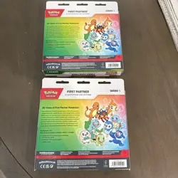 2x NEW🔥 Pokemon TCG 1st First Partner Illustration Collection Series1 - Image 2