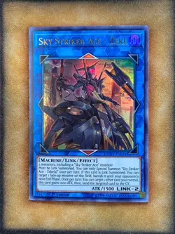 Yugioh Sky Striker Ace - Zeke DUOV-EN024 Ultra Rare 1st Ed LP - Image 1
