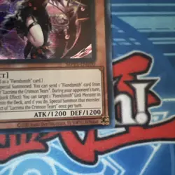 Lacrima the Crimson Tears MP25-EN100 1st Ed Prismatic Secret Rare NM Yu-Gi-Oh! - Image 3