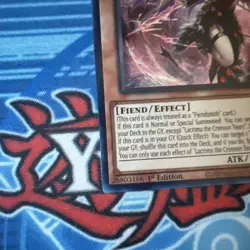 Lacrima the Crimson Tears MP25-EN100 1st Ed Prismatic Secret Rare NM Yu-Gi-Oh! - Image 4