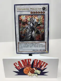 YuGiOh Explosive Magician SOVR-EN044 1st Edition Ultimate Rare LP - Image 1
