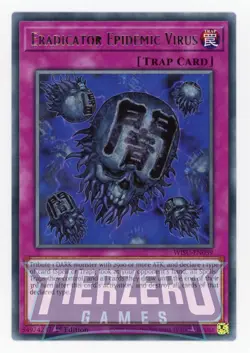 Yugioh Eradicator Epidemic Virus WISU-EN059 Rare 1st Edition Near Mint - Image 1