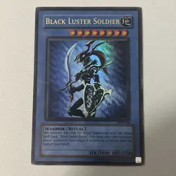 YUGIOH BLACK LUSTER SOLDIER SYE-024 HP - Image 1