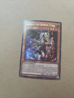 YUGIOH LACRIMA THE CRIMSON TEARS ASIA ENGLISH EDITION ROTA-AE014 SECRET RARE - Image 1