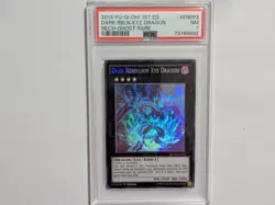PSA Graded Dark Rebellion Xyz Dragon (Ghost Rare) NECH-EN053 YU-GI-OH - Image 1
