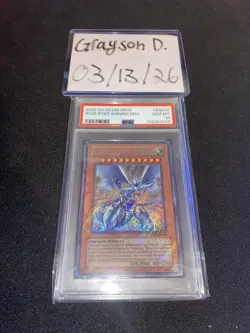 Konami Blue-Eyes Shining Dragon RP02-EN096 Retro Pack 2 2020 Secret Rare PSA 10 - Image 3