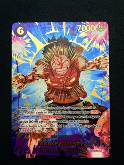 One Piece TCG Monkey D. Luffy SP SEC EB02-061 Premium Booster Vol 2 English - Image 2